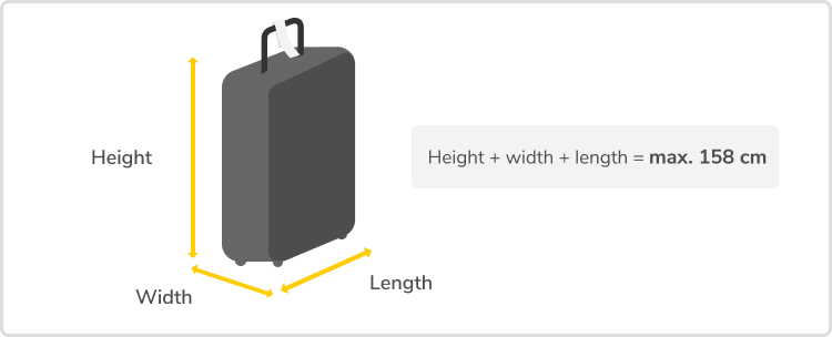 Vueling store baggage dimensions